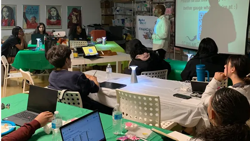 students in classroom